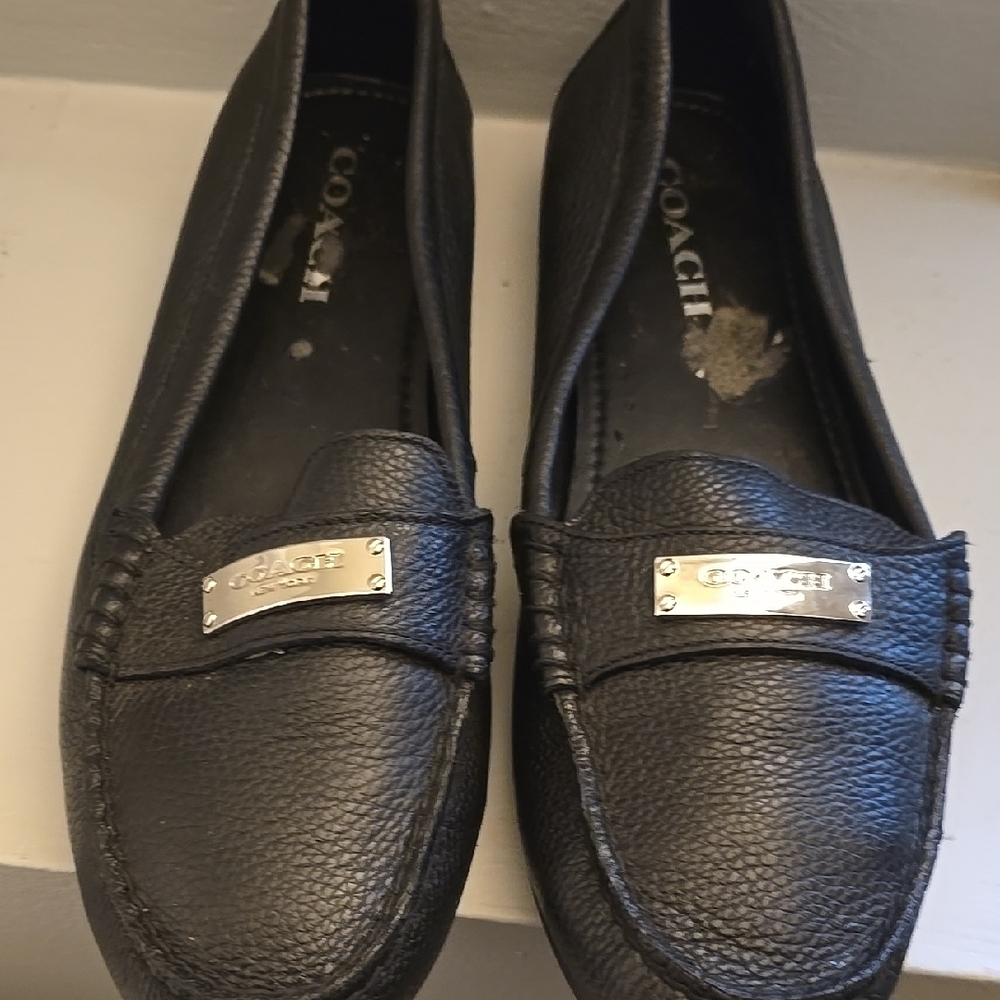 Coach Women's Black Loafers